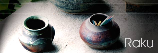Handmade Raku, Saggar and Stoneware Pottery by Honey Hill